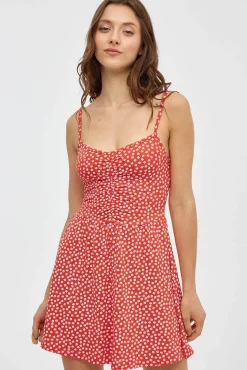 Vestido Tirantes Frunce