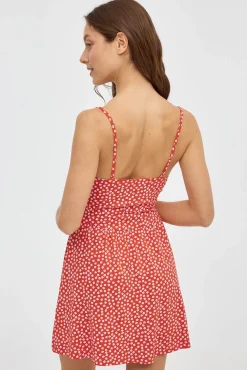 Vestido Tirantes Frunce