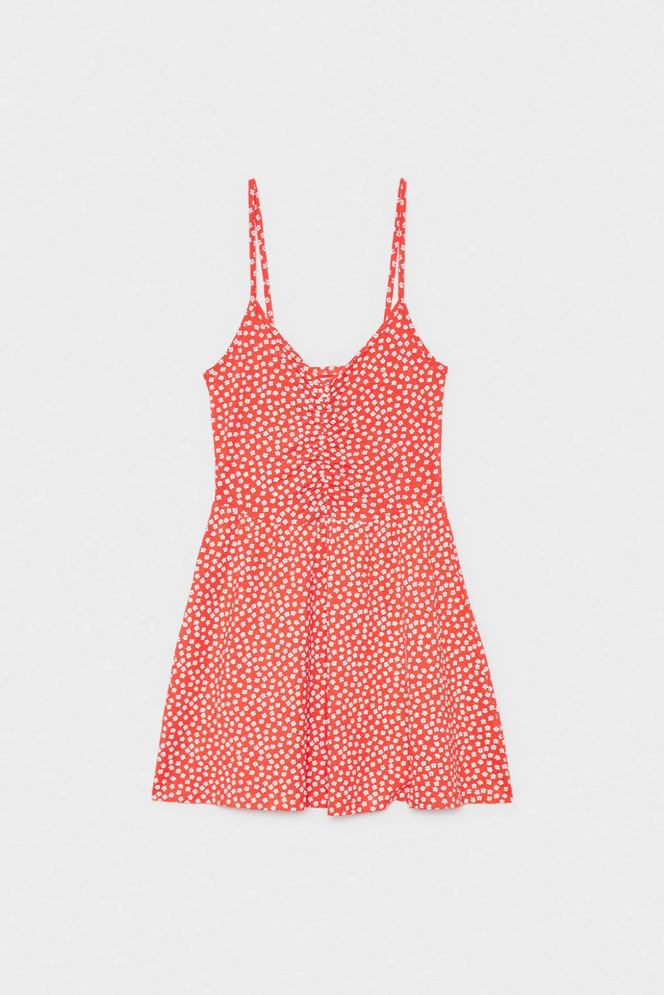 Vestido Tirantes Frunce