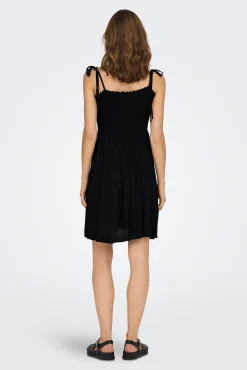 Vestido Tirantes Nido De Abeja