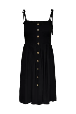 Vestido Tirantes Nido De Abeja
