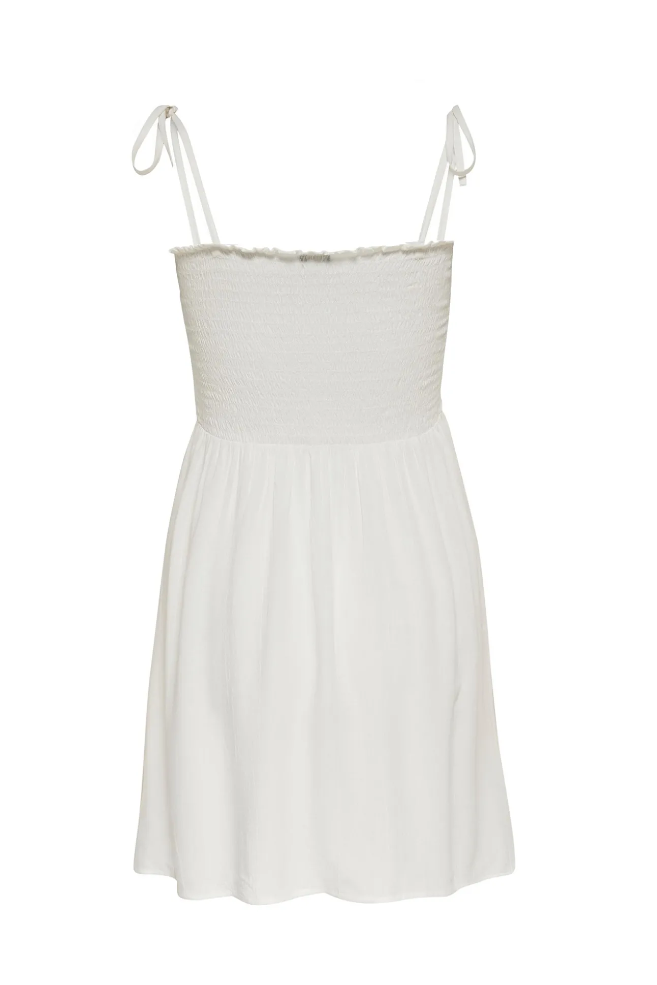 Vestido Tirantes Nido De Abeja