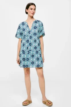 Vestido Tunica Algodon Lino