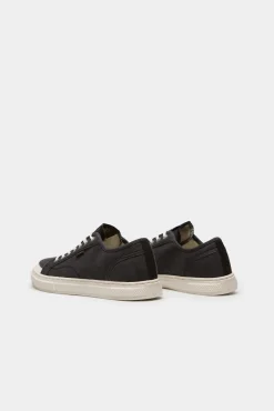 Zapatillas Deportivas Veganas De Lona Y Cana Baja