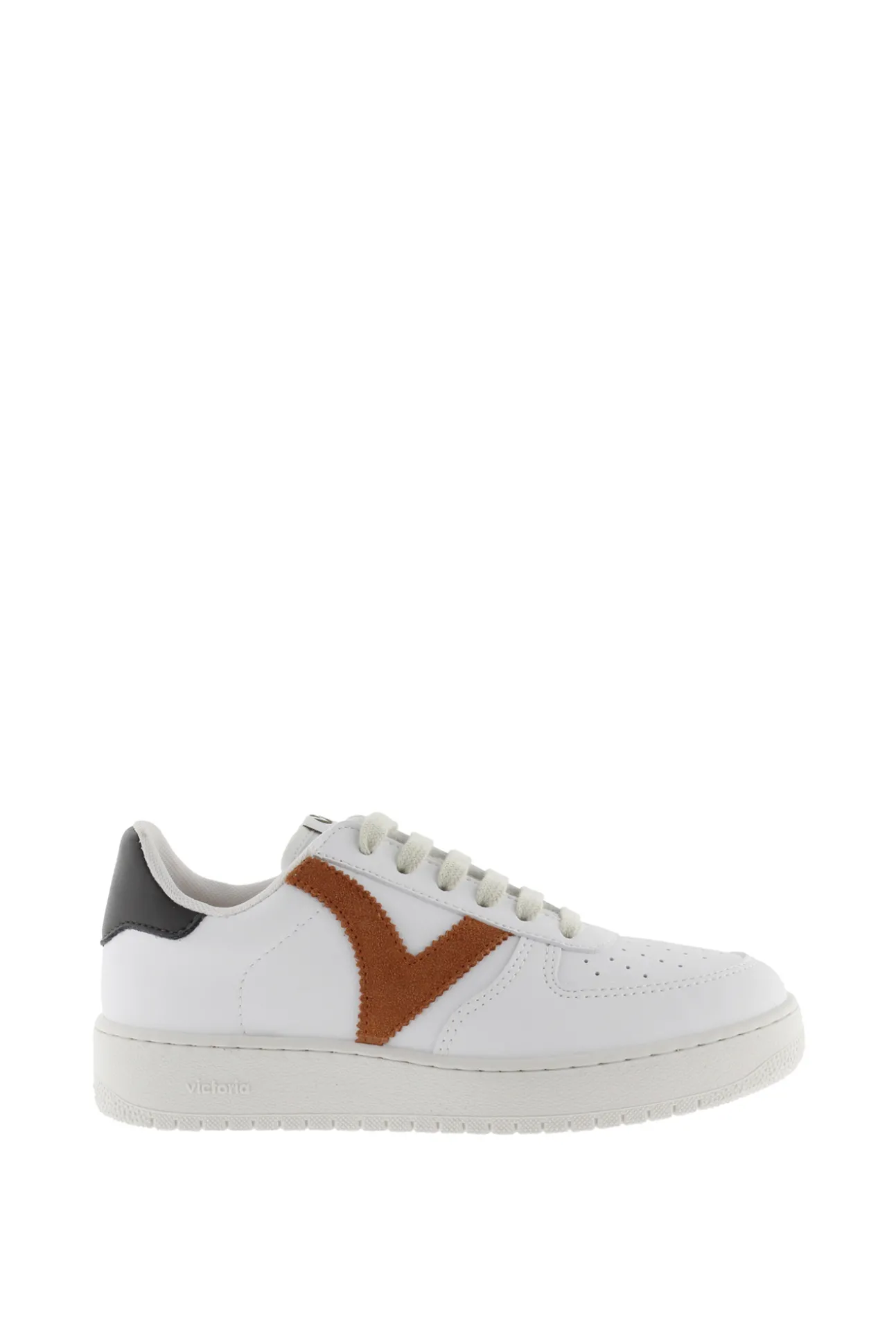 Zapatillas Retro Polipiel Contraste