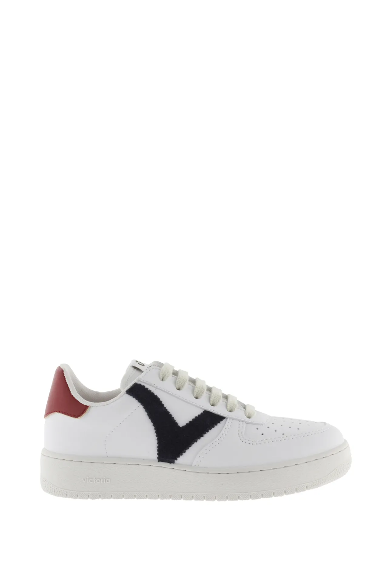 Zapatillas Retro Polipiel Contraste