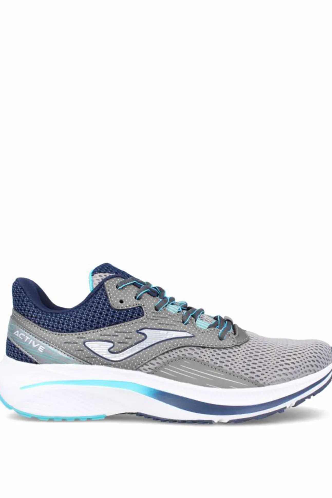 Zapatillas Running Active 2312 Gris Azul