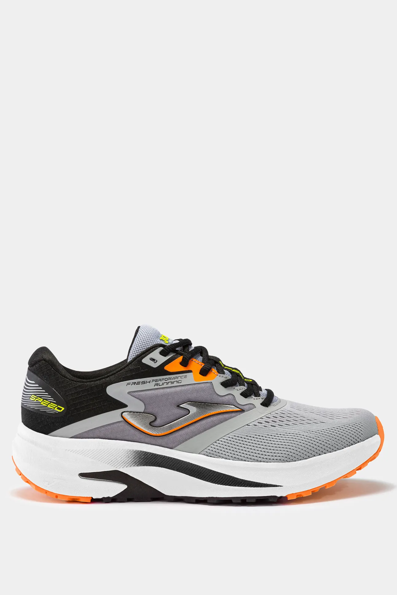 Zapatillas Running Speed 2312 Gris Naranja