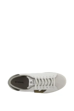 Zapatillas Victoria Piel Y Serraje
